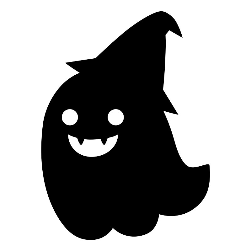 ぼうしをかぶったおばけ